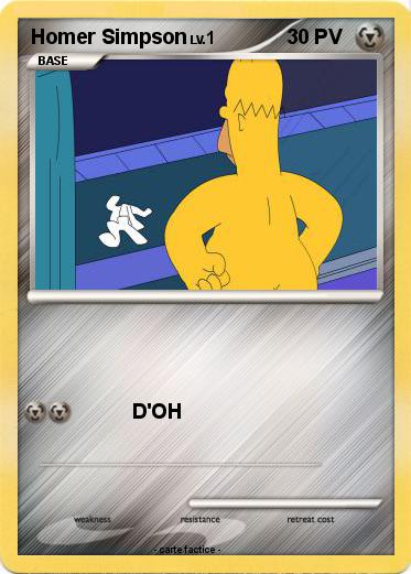 Pokemon Homer Simpson