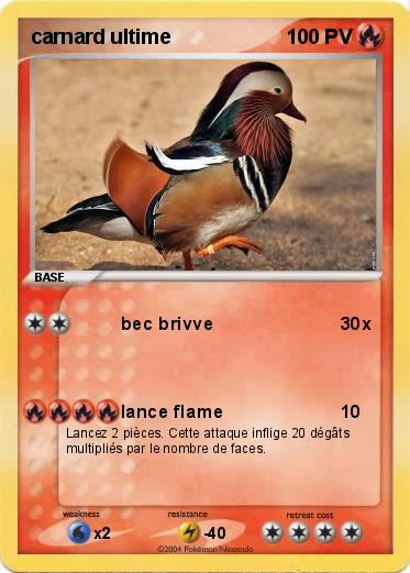 Pokemon carnard ultime