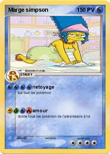 Pokemon Marge simpson