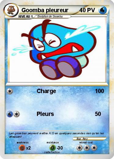 Pokemon Goomba pleureur