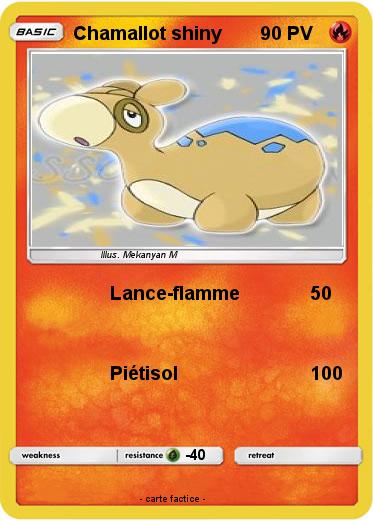 Pokemon Chamallot shiny