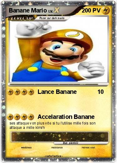 Pokemon Banane Mario