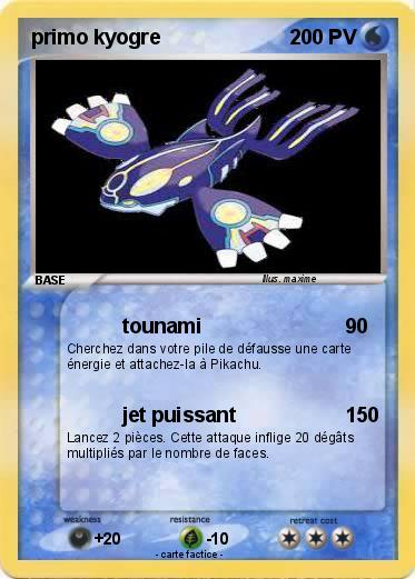 Pokemon primo kyogre