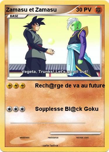 Pokemon Zamasu et Zamasu
