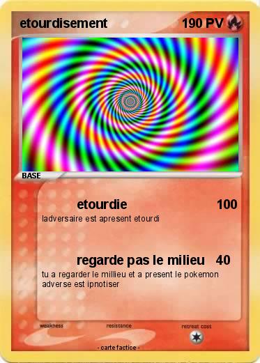 Pokemon etourdisement