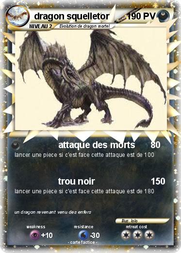 Pokemon dragon squelletor