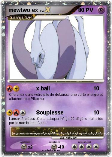 Pokemon mewtwo ex