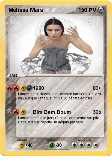 Pokemon Mélissa Mars