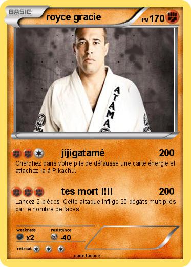 Pokemon royce gracie
