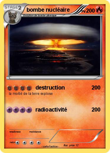 Pokemon bombe nucléaire