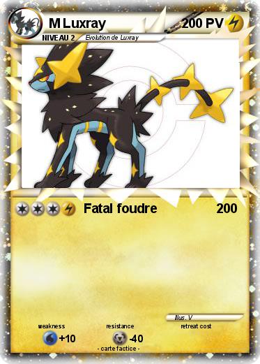 Pokemon M Luxray