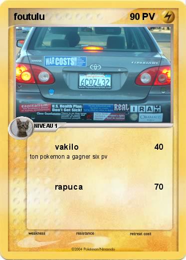 Pokemon foutulu