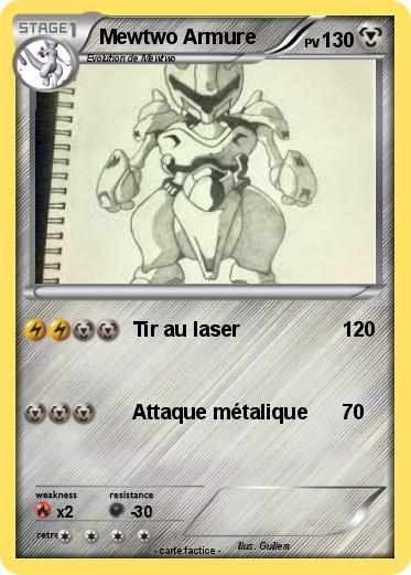 Pokemon Mewtwo Armure