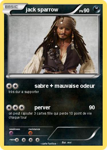 Pokemon jack sparrow