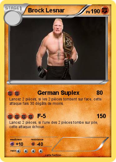 Pokemon Brock Lesnar