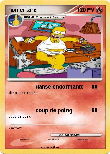 Pokemon homer tare
