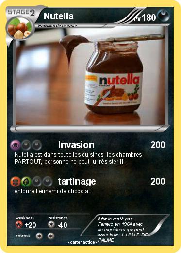 Pokemon Nutella