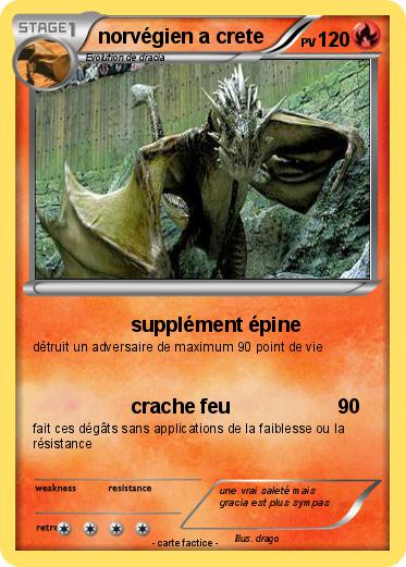 Pokemon norvégien a crete