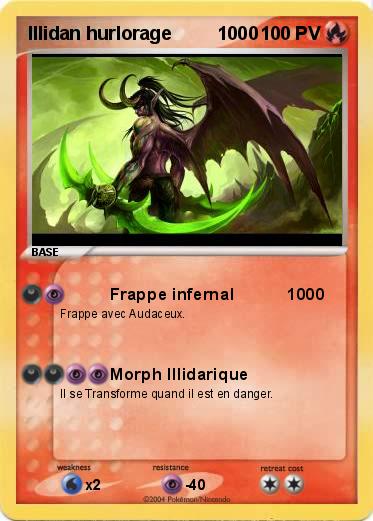 Pokemon Illidan hurlorage         1000 