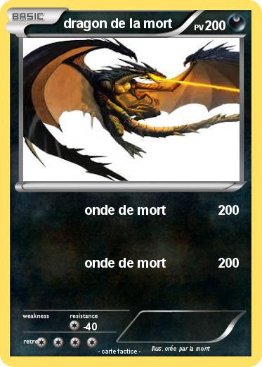 Pokemon dragon de la mort