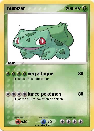 Pokemon bulbizar