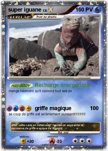 Pokemon super iguane