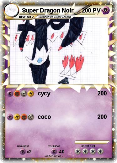 Pokemon Super Dragon Noir