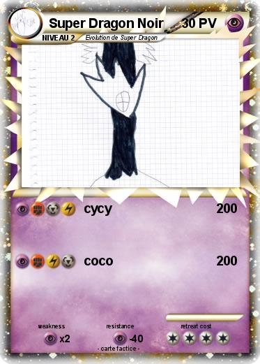 Pokemon Super Dragon Noir