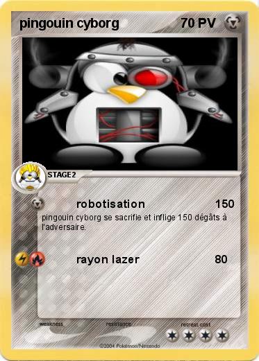 Pokemon pingouin cyborg