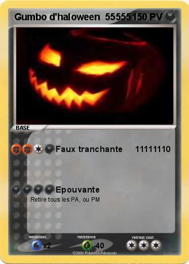 Pokemon Gumbo d'haloween  55555