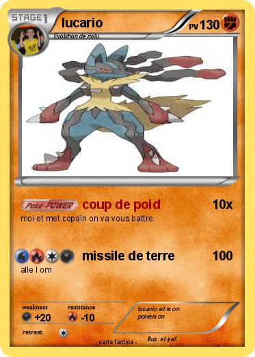 Pokemon lucario
