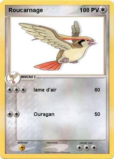Pokemon Roucarnage