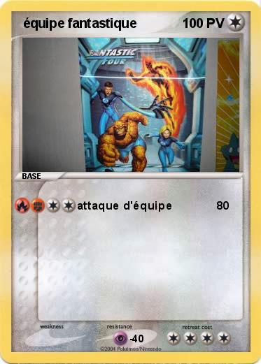 Pokemon  équipe fantastique