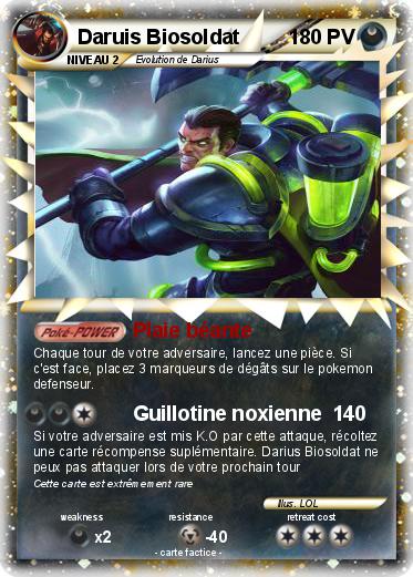 Pokemon Daruis Biosoldat