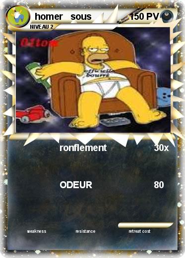 Pokemon homer   sous