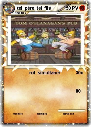 Pokemon tel  père  tel  fils