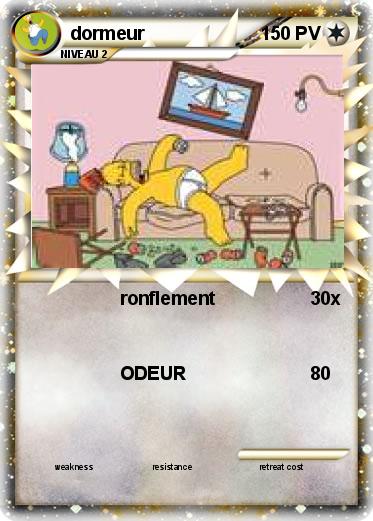 Pokemon dormeur