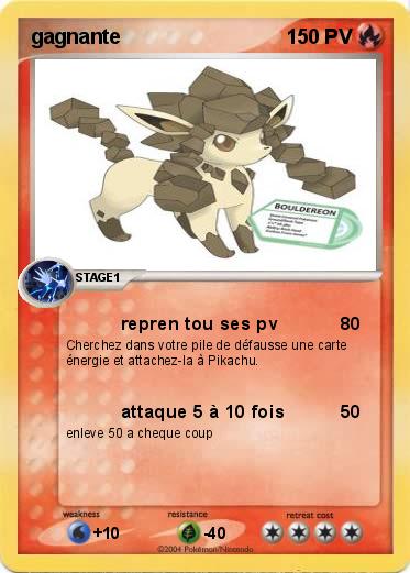 Pokemon gagnante