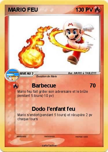 Pokemon MARIO FEU