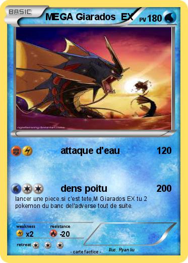 Pokemon MEGA Giarados  EX