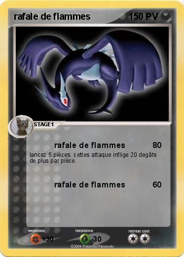 Pokemon rafale de flammes