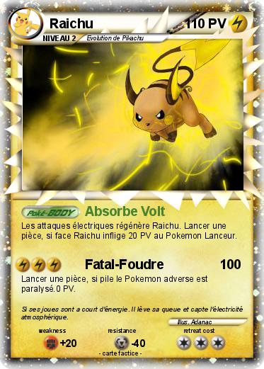 Pokemon Raichu