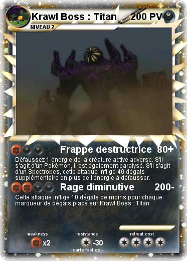 Pokemon Krawl Boss : Titan