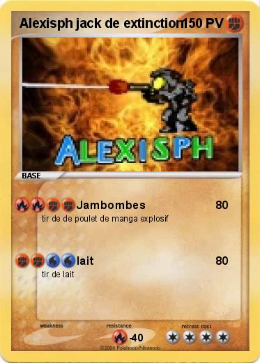 Pokemon Alexisph jack de extinction