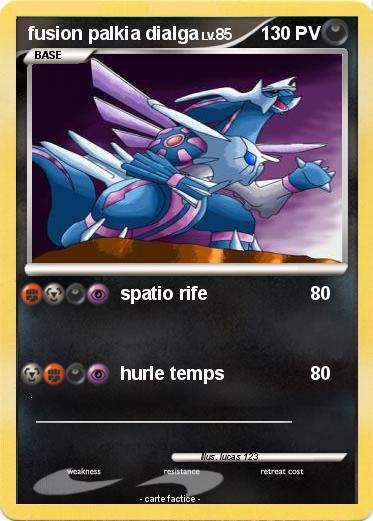 Pokemon fusion palkia dialga
