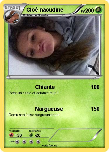Pokemon Cloé naoudine