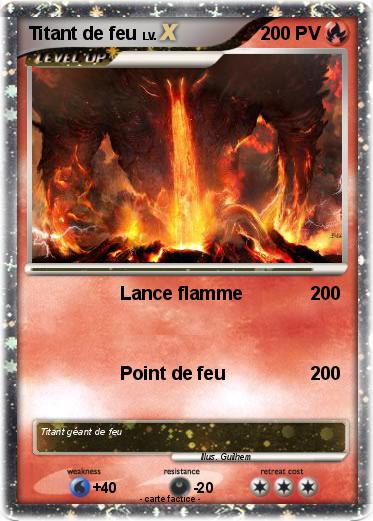 Pokemon Titant de feu