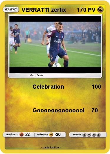 Pokemon VERRATTI zertix