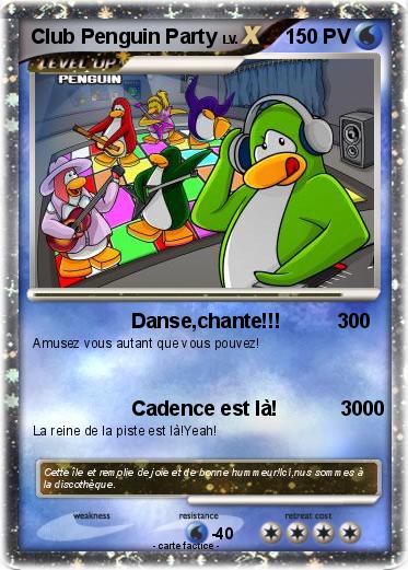 Pokemon Club Penguin Party
