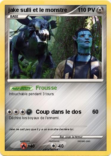 Pokemon jake sulli et le monstre
